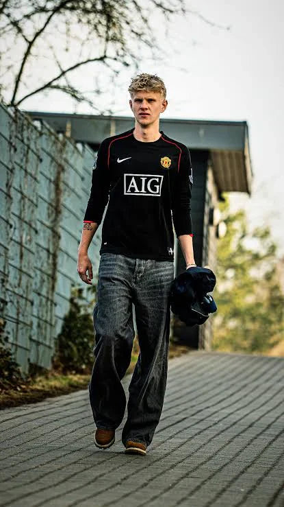 MANCHESTER UNITED RETRO - 07/08 AWAY BLACK
