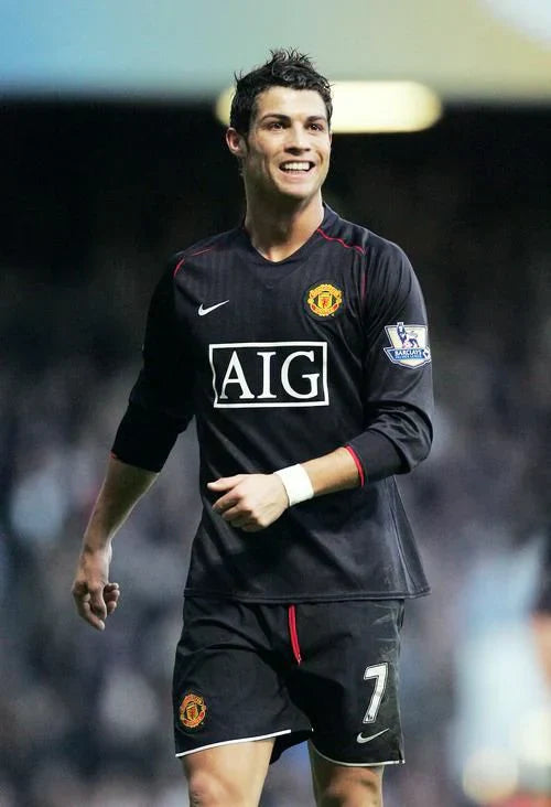MANCHESTER UNITED RETRO - 07/08 AWAY BLACK